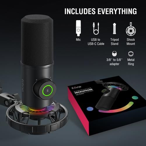 FIFINE K658 USB Dynamic Cardioid Microphone
