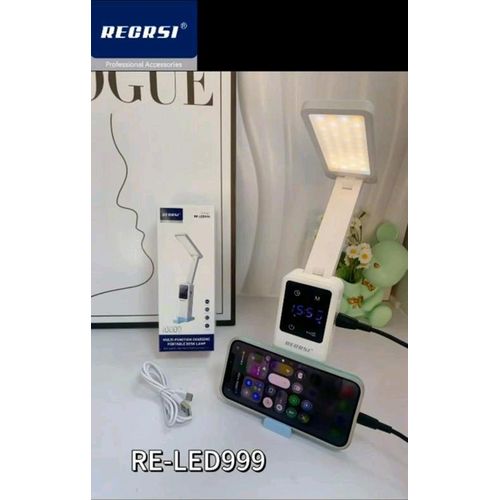 RECRSI 3-in-1 Smart Desk Lamp & 10,000 mAh Power Bank