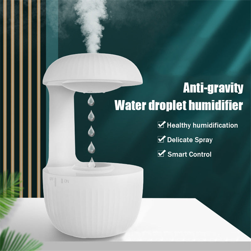 Anti-Gravity Countercurrent Air Humidifier