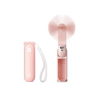 JisuLife F8 3-in-1 Foldable Pocket Mini Fan