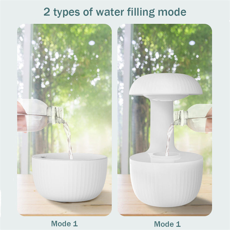 Anti-Gravity Countercurrent Air Humidifier