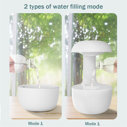 Anti-Gravity Countercurrent Air Humidifier