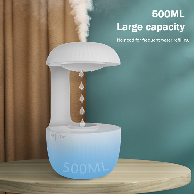 Anti-Gravity Countercurrent Air Humidifier