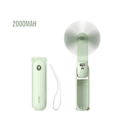 JisuLife F8 3-in-1 Foldable Pocket Mini Fan